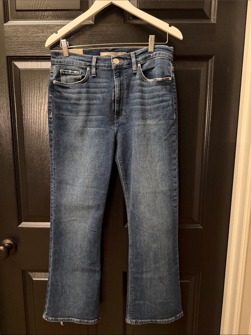 Hudson Jeans Women's Barbara Bootcut Jeans in Medium Blue Wash